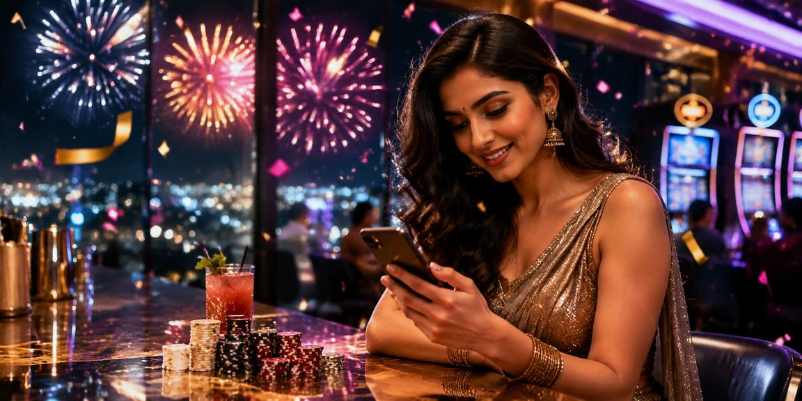 Mobile Casino Interface on Phone in Pune City